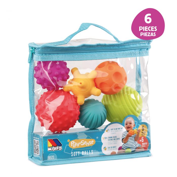 BOLSA BOLAS SENSORIALES 6PCS 909400R