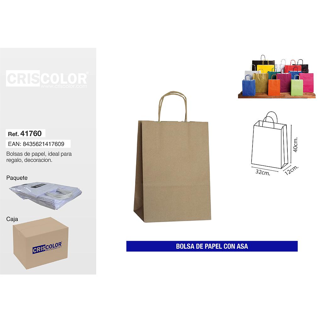BOLSA KRAFT 32+12X40 9002500