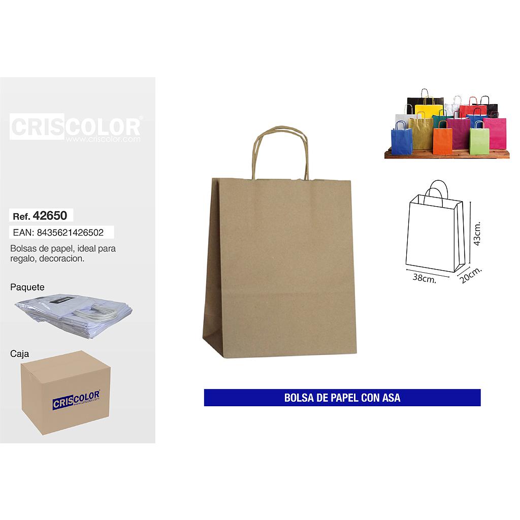 BOLSA KRAFT 38+20X43 9003500