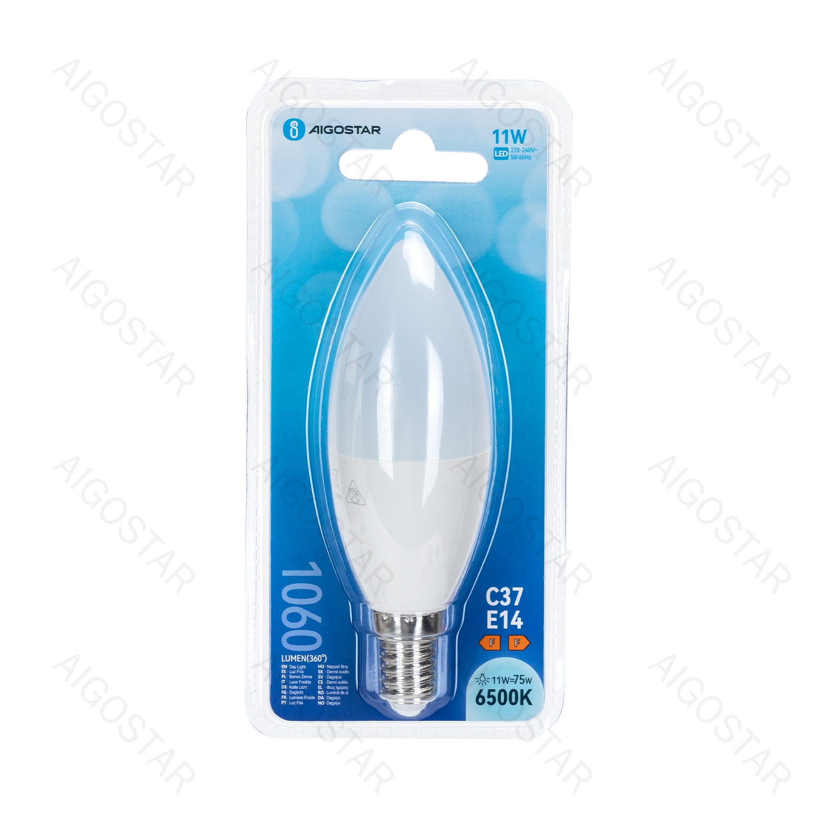 BOMBILLA LED  VELA 11W E14 6500K