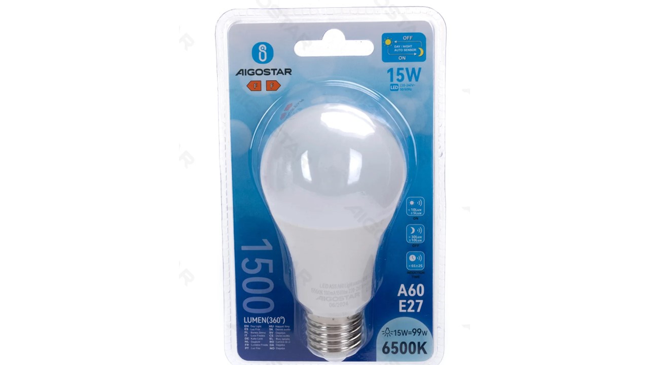 BOMBILLA LED 15W E27 6500K 9029500