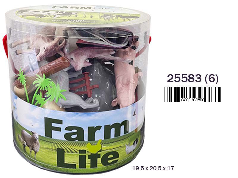 BOTE ANIMALES GRANJA 34PC  909000  CAT8436019633113