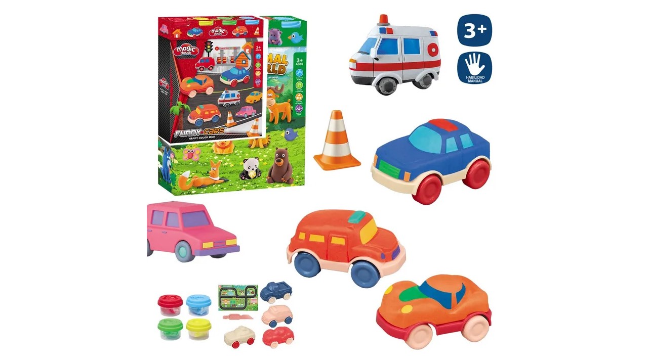 BOTE PLASTILINA ACC.COCHES 905200