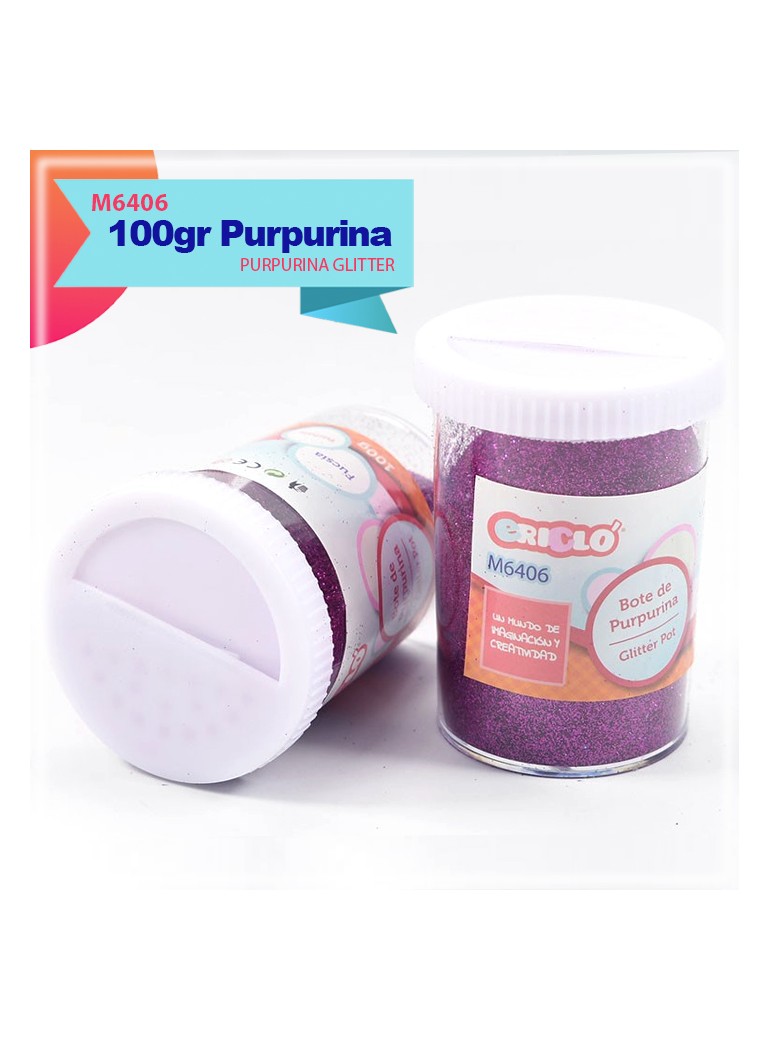 BOTE PURPURINA FUCSIA 100GR 901200