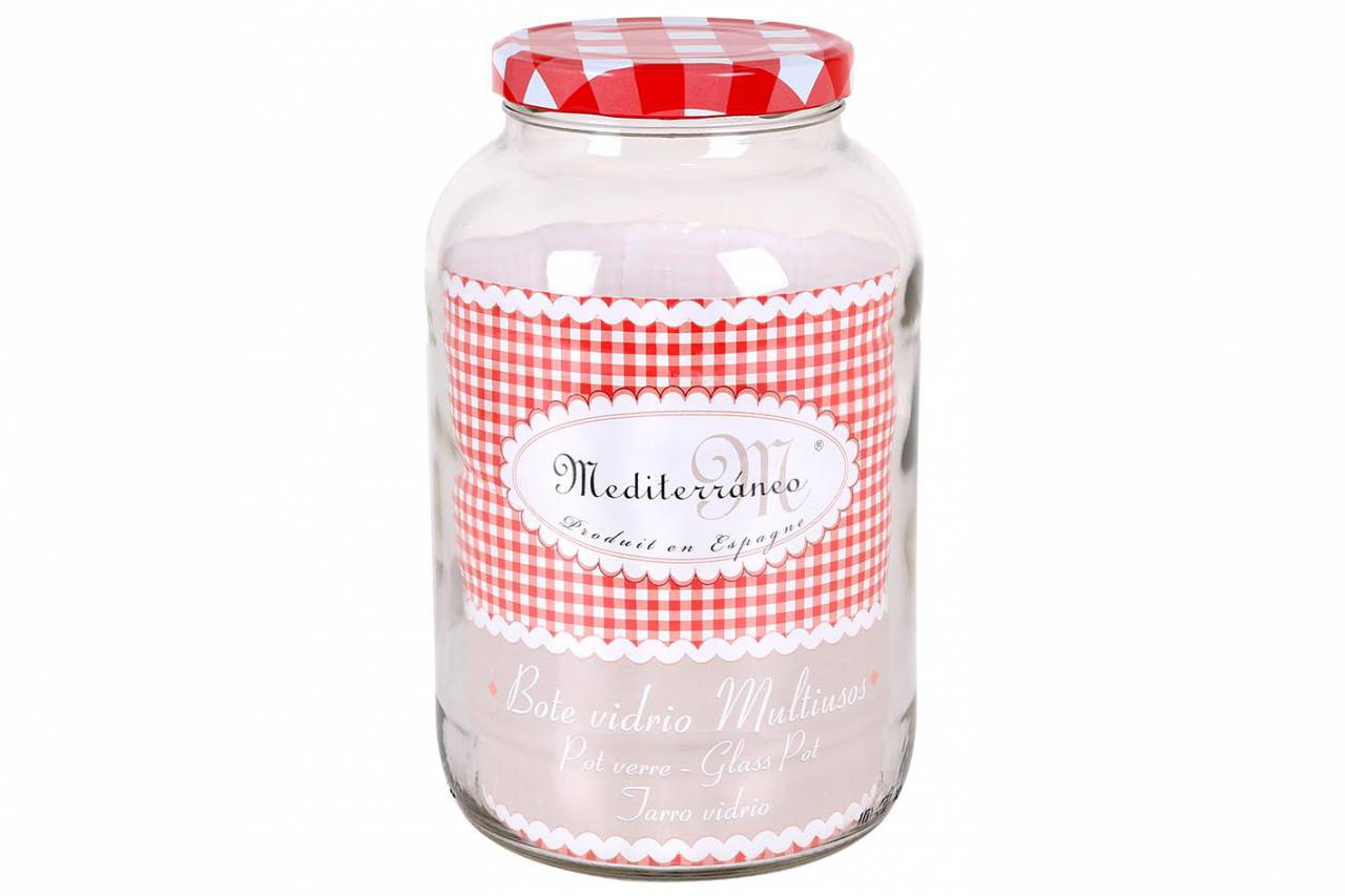 BOTE VIDRIO MULTIUSOS 4L  903000