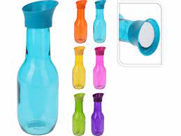 BOTELLA 1L CRISTAL COLOR 9023500