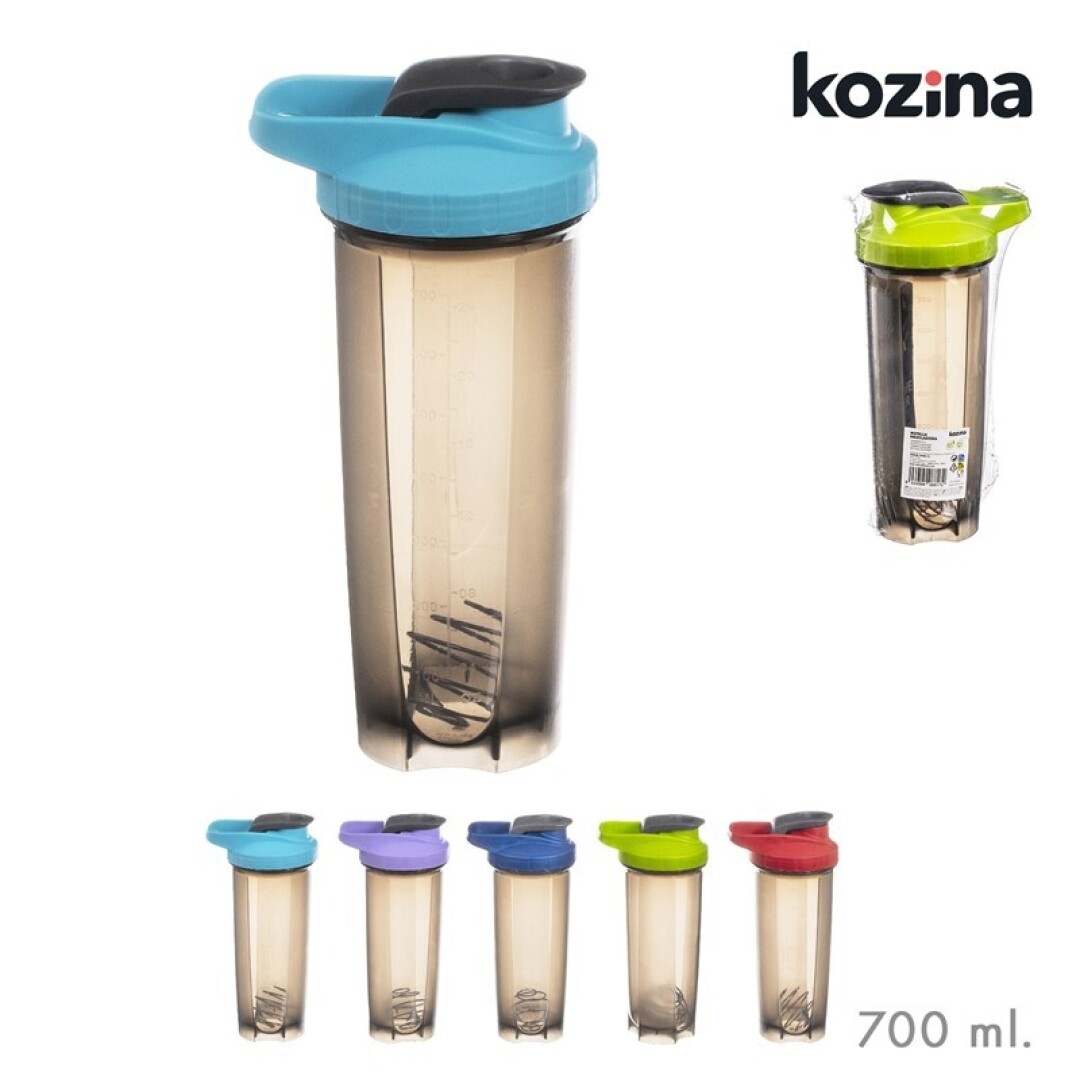 BOTELLA MEZCLADORA DEPORTIVA 700ML 902000