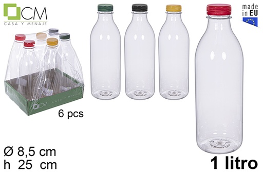 BOTELLA PET LECHE/ZUMO  1L 900700