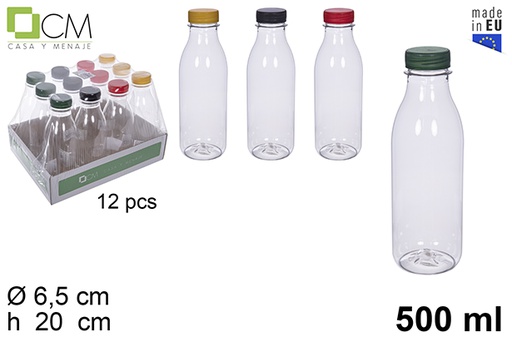 BOTELLA PET LECHE/ZUMO 500ML  900500