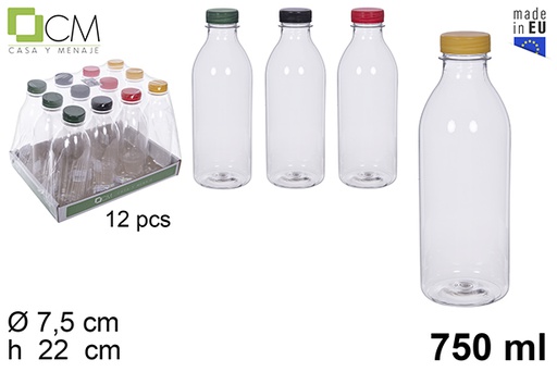 BOTELLA PET LECHE/ZUMO 750ML 900500