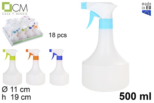 BOTELLA PULVERIZADOR BCA 500ML 901100