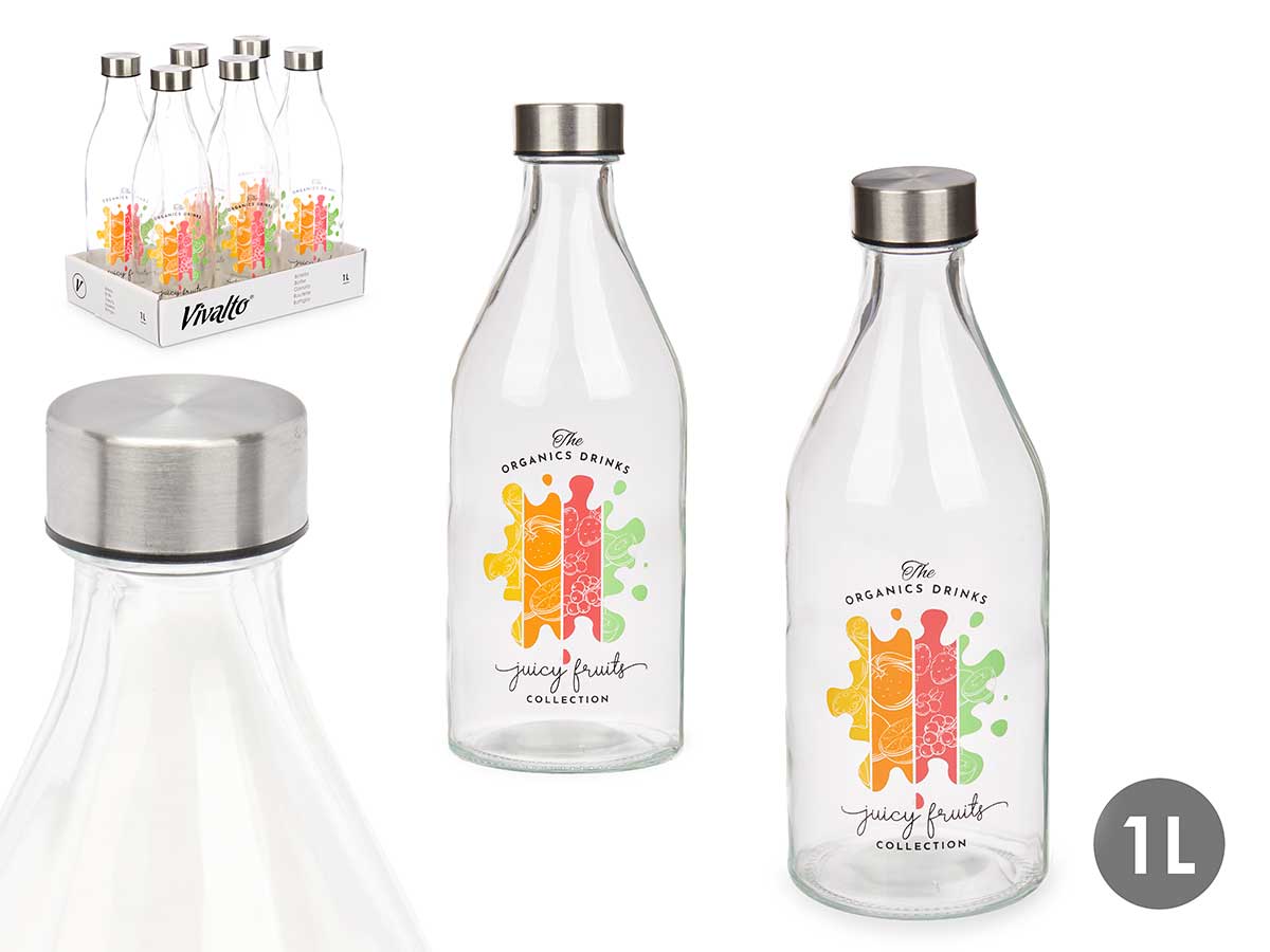 BOTELLA T/ACERO ZUMO 1000ML 901900