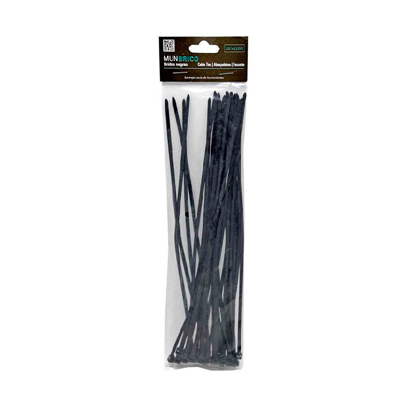BRIDA NEGRA 250X3.6MM 30PC 900500