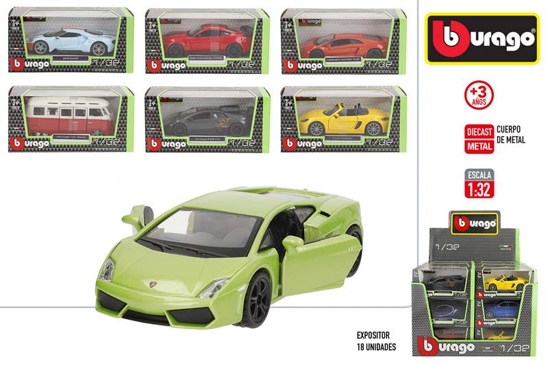 BURAGO COCHE METAL DEPORTIVOS CLASICOS 907900