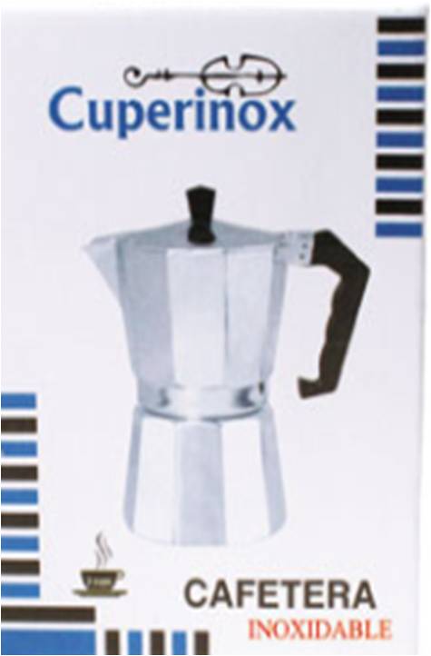CAFETERA ALUM. 12TZ 909100