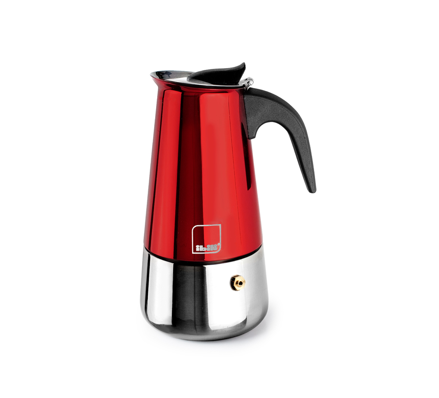 CAFETERA EXPRESS INOX MOCCO ROSSO 6TZ 9142000