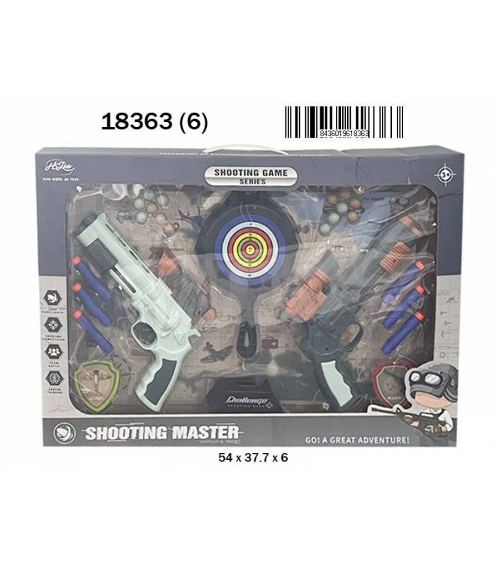 CAJA 2 PISTOLAS DIANA PUNTERIA 909800