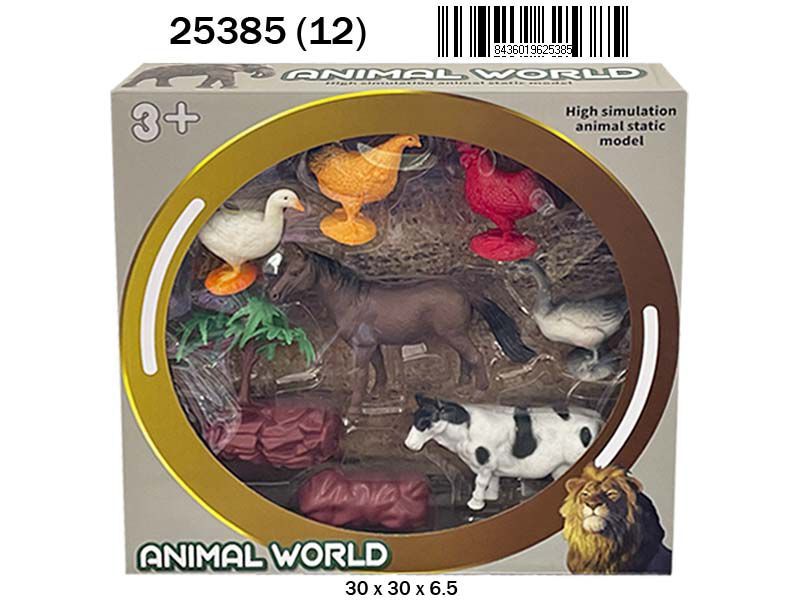 CAJA ANIMALES GRANJA 905300