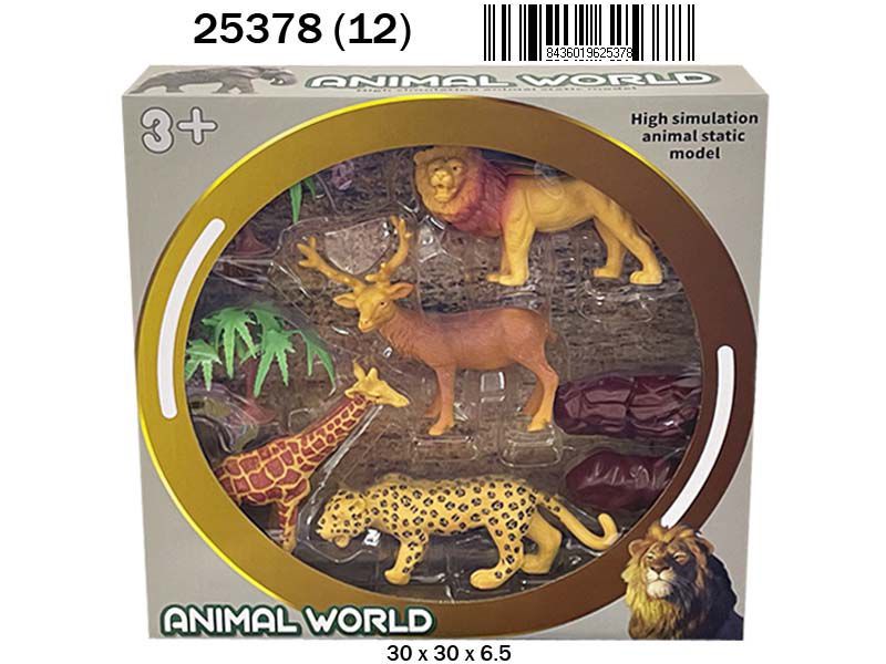 CAJA ANIMALES SELVA 905300