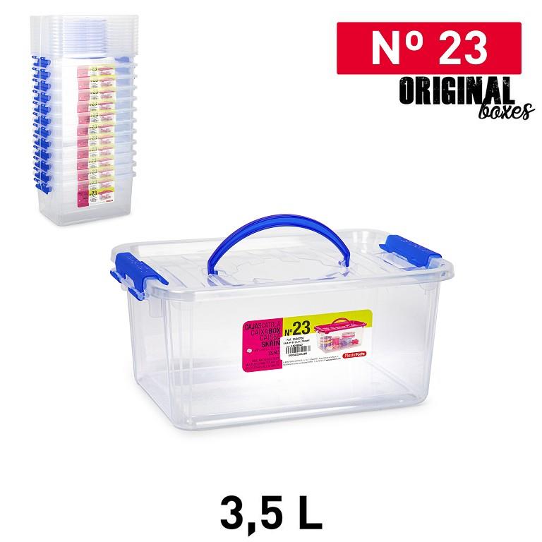 CAJA Nº23 3.5L TRANSPAR. 9022500