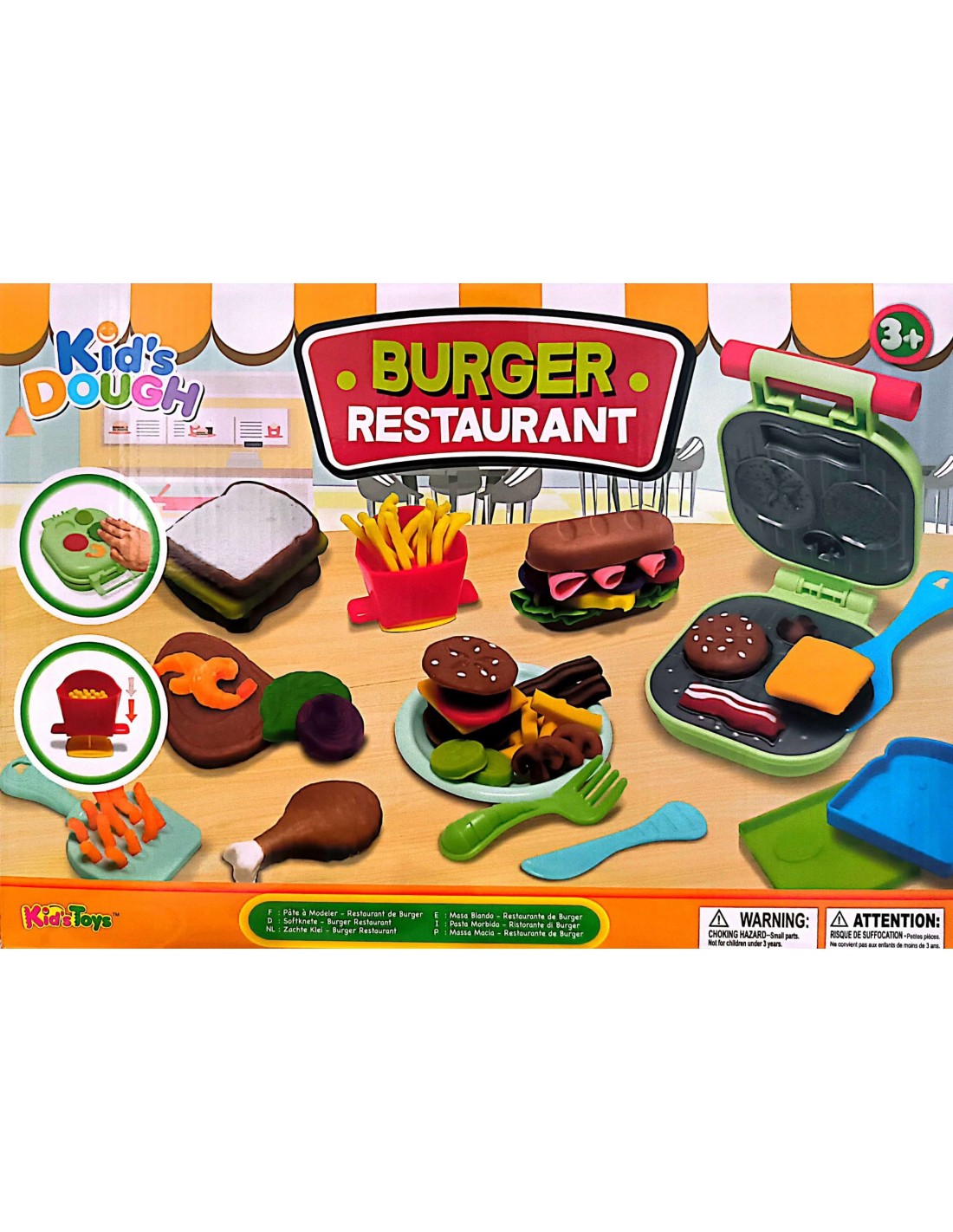 CAJA PLAST. HAMBURGUESERIA 2023-0110 9099500R