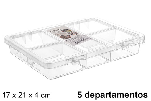 CAJA PLASTICO 5 DPTOS 9014500