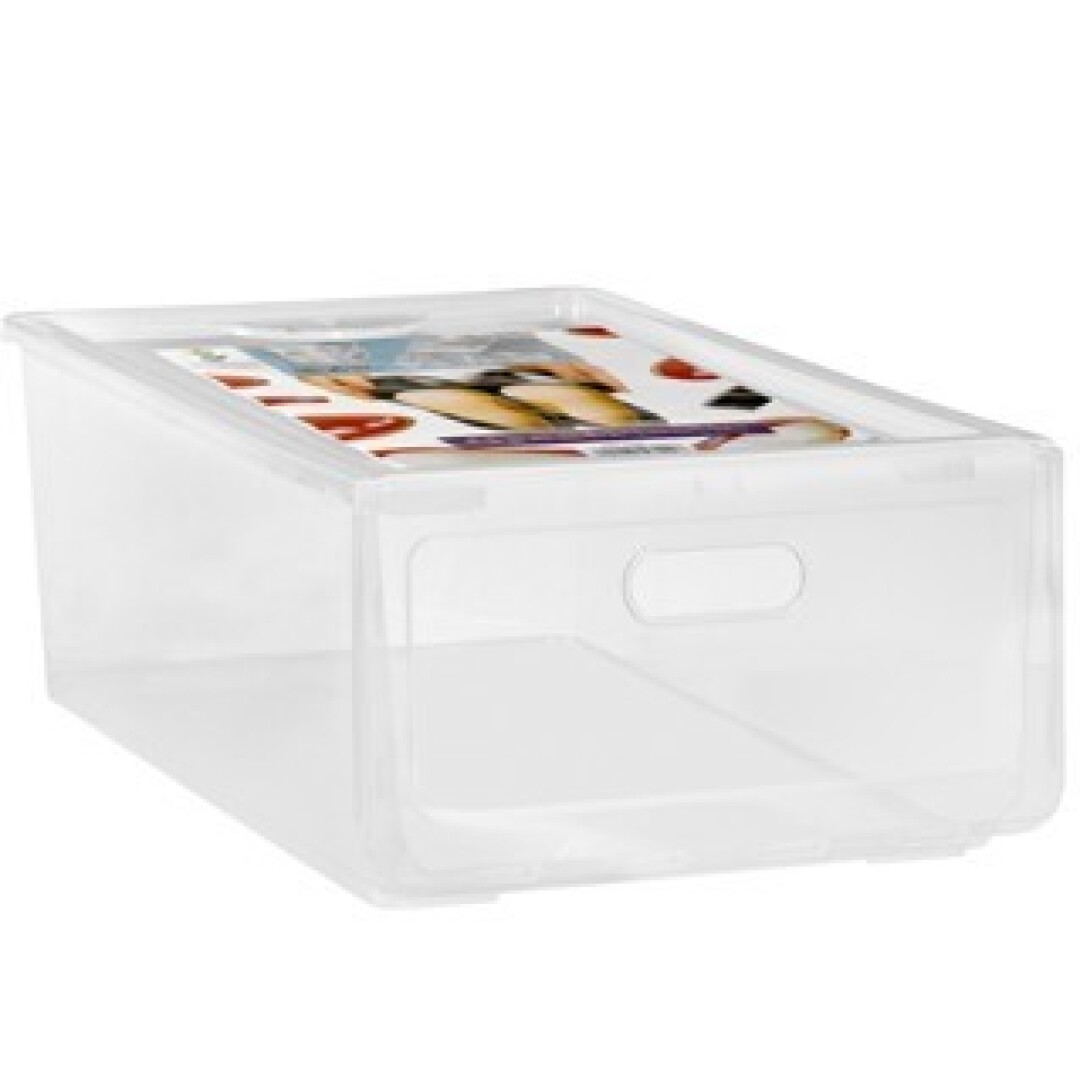 CAJA ZAPATOS PLASTICO NATURAL 904000