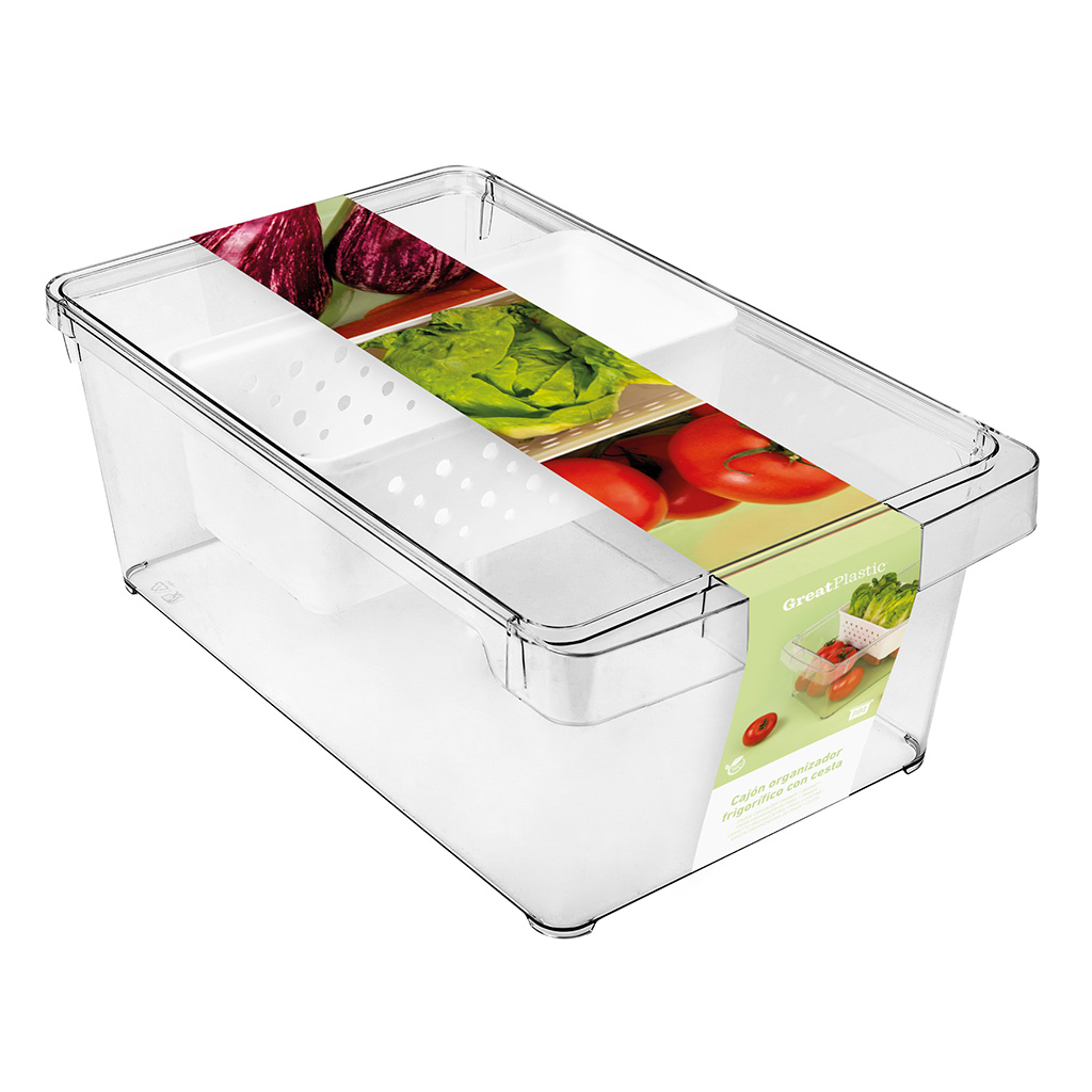 CAJON ORG.FRIGO C/CESTA 37X22X14 9057500