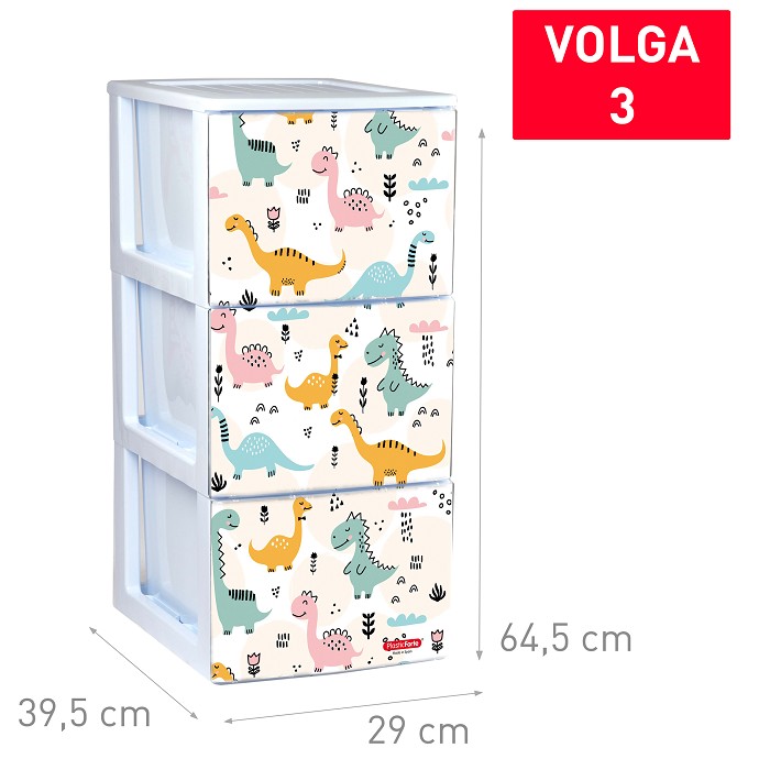 CAJONERA 3CAJ DINO 64X29X39 919200
