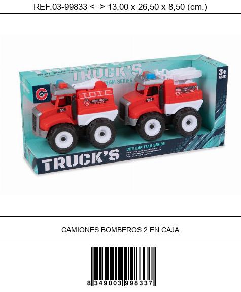 CAMIONES BOMBEROS EN CAJA 9042500