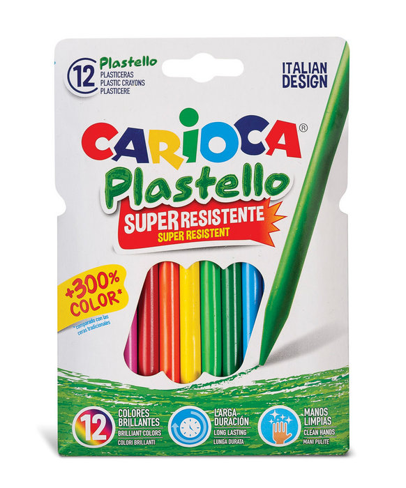CARIOCA CERAS 12  PLASTELLO 901000