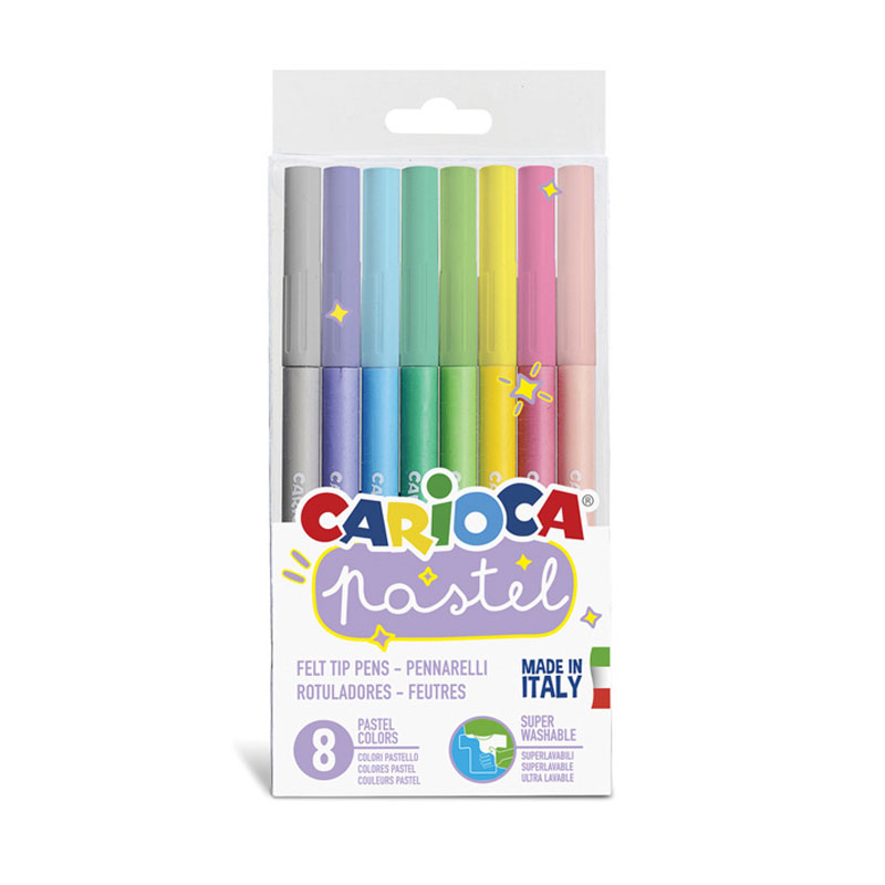 CARIOCA PASTEL ROTULADORES 8U 9024500