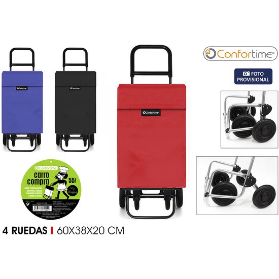 CARRO COMPRA 4R CONFORTIME 926300