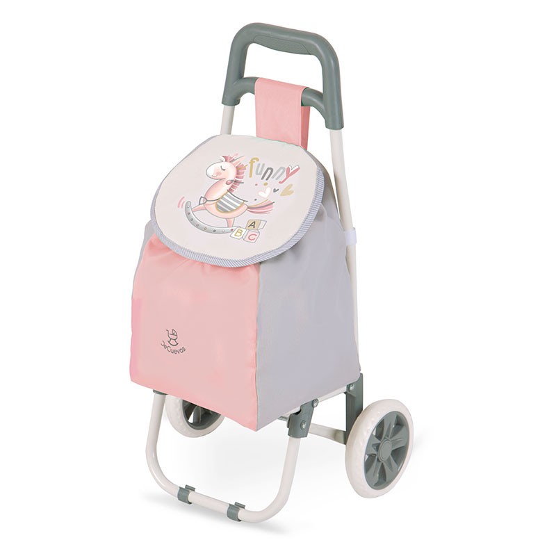 CARRO COMPRA FUNNY ROSA 66X36X30 9194500R