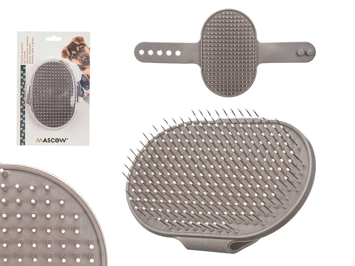 CEPILLO PUAS OVAL MET.GRIS 901500