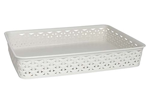 CESTA BEIG RECT.35X25 90355