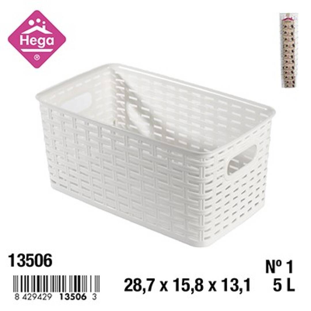 CESTA RATTAN Nº1 5L 13X16X28 BCA 9014000