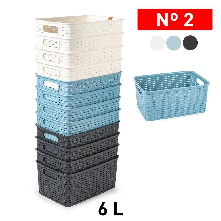 CESTA RATTAN Nº2 6L 20X29.5 901800