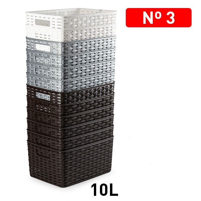 CESTA RATTAN Nº3 10L 33X22 BCA 902850