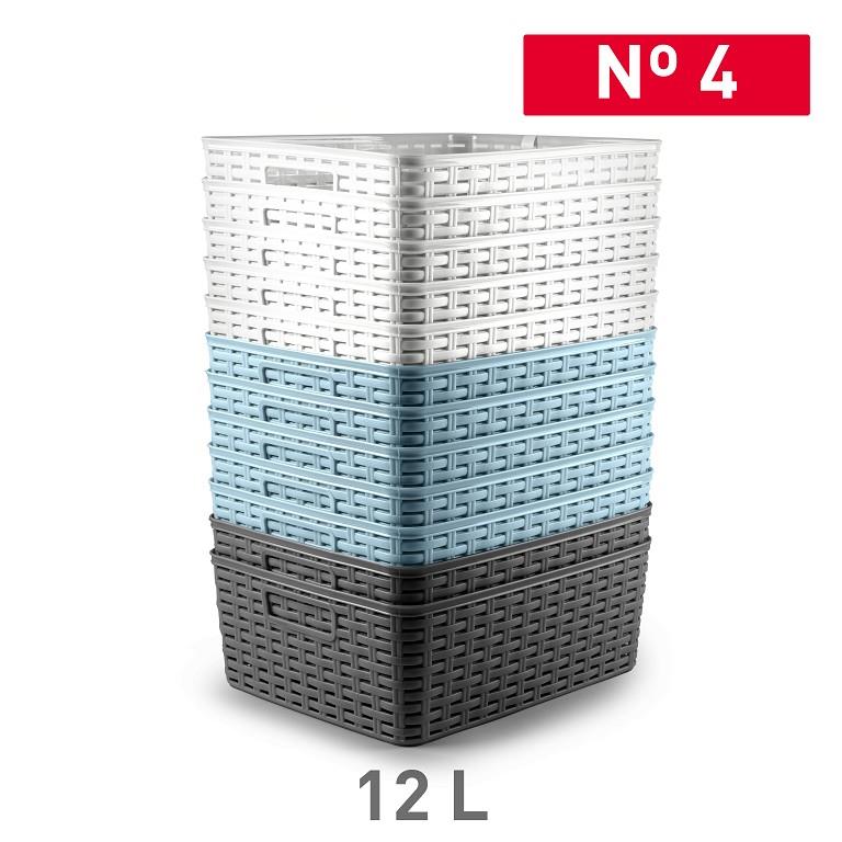 CESTA RATTAN Nº4 12L 30X37.5 9029500