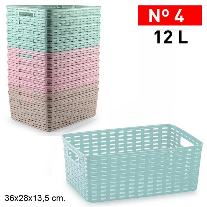 CESTA RATTAN Nº4 12L 30X37.5 VRM 9029500