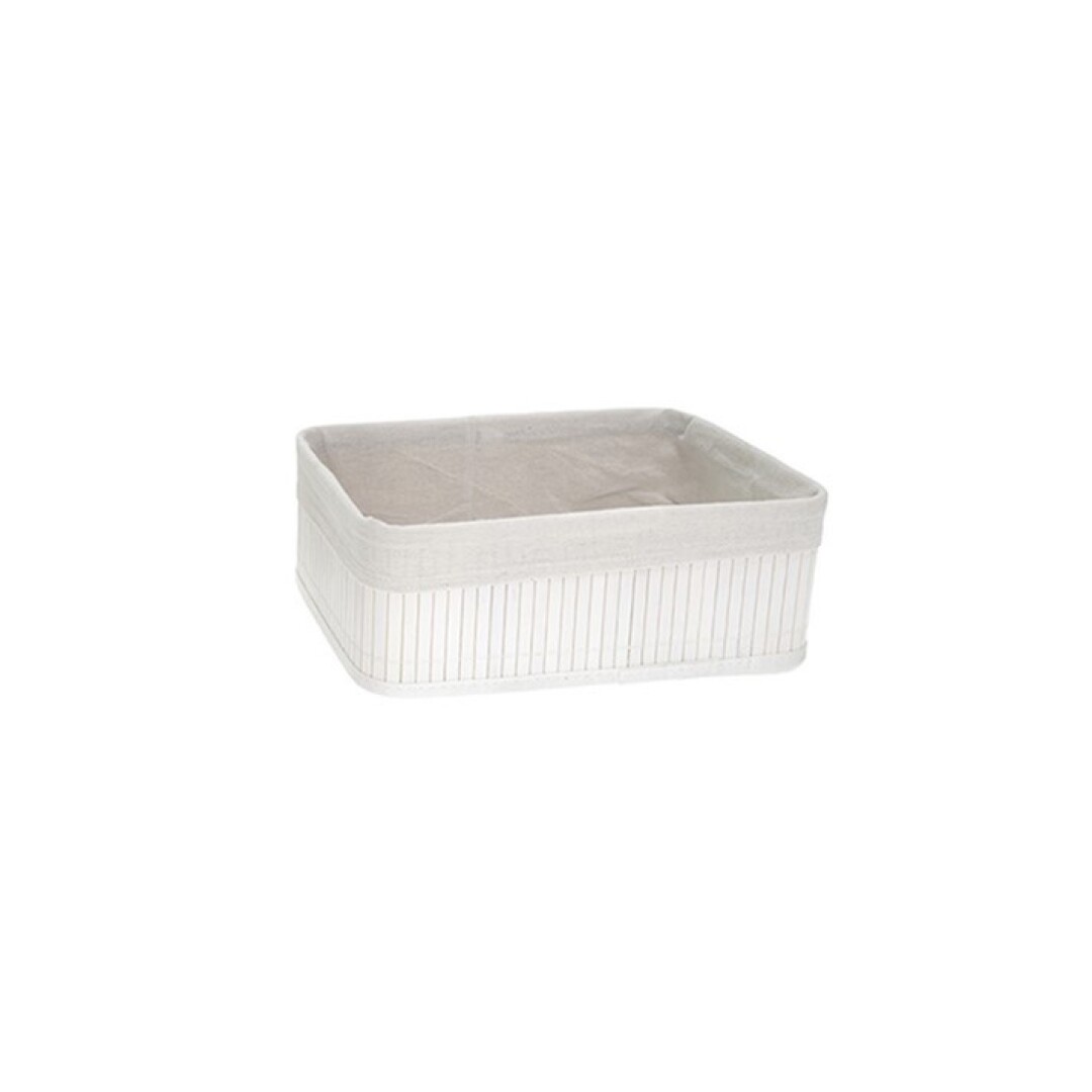 CESTO BAMBU BCO 25X15X8 90385000