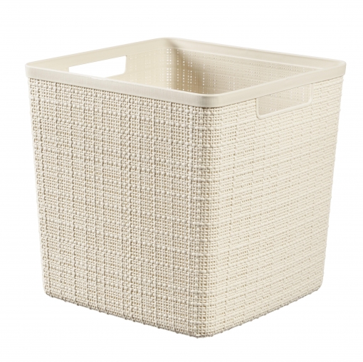 CESTO JUTE BEIG 28X28X27 9073500