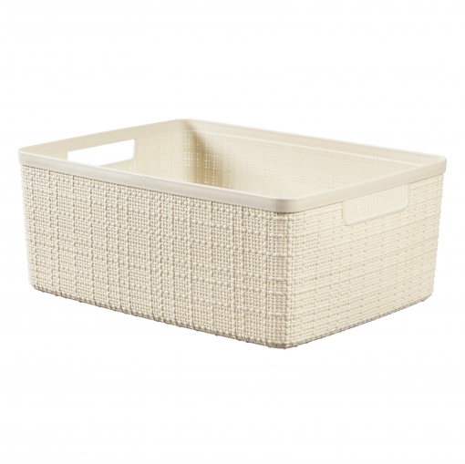 CESTO JUTE BEIG 36X28X14 906500