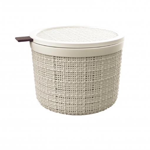 CESTO JUTE BEIG RDO 17X13 904600