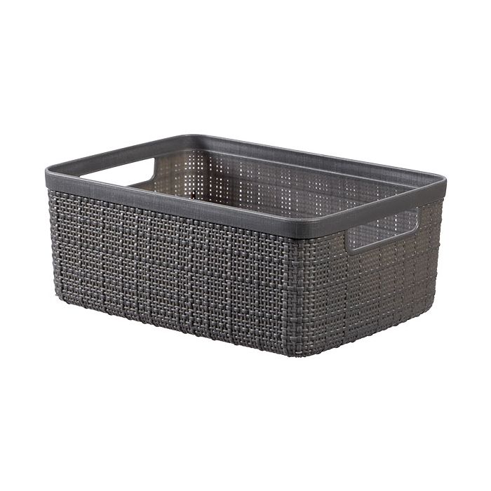 CESTO JUTE GRIS 26X20X10 904600