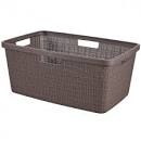 CESTO JUTE MARRON 59X39X25 46L 913100