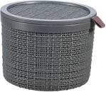 CESTO JUTE RDO GRIS 17X13 904600