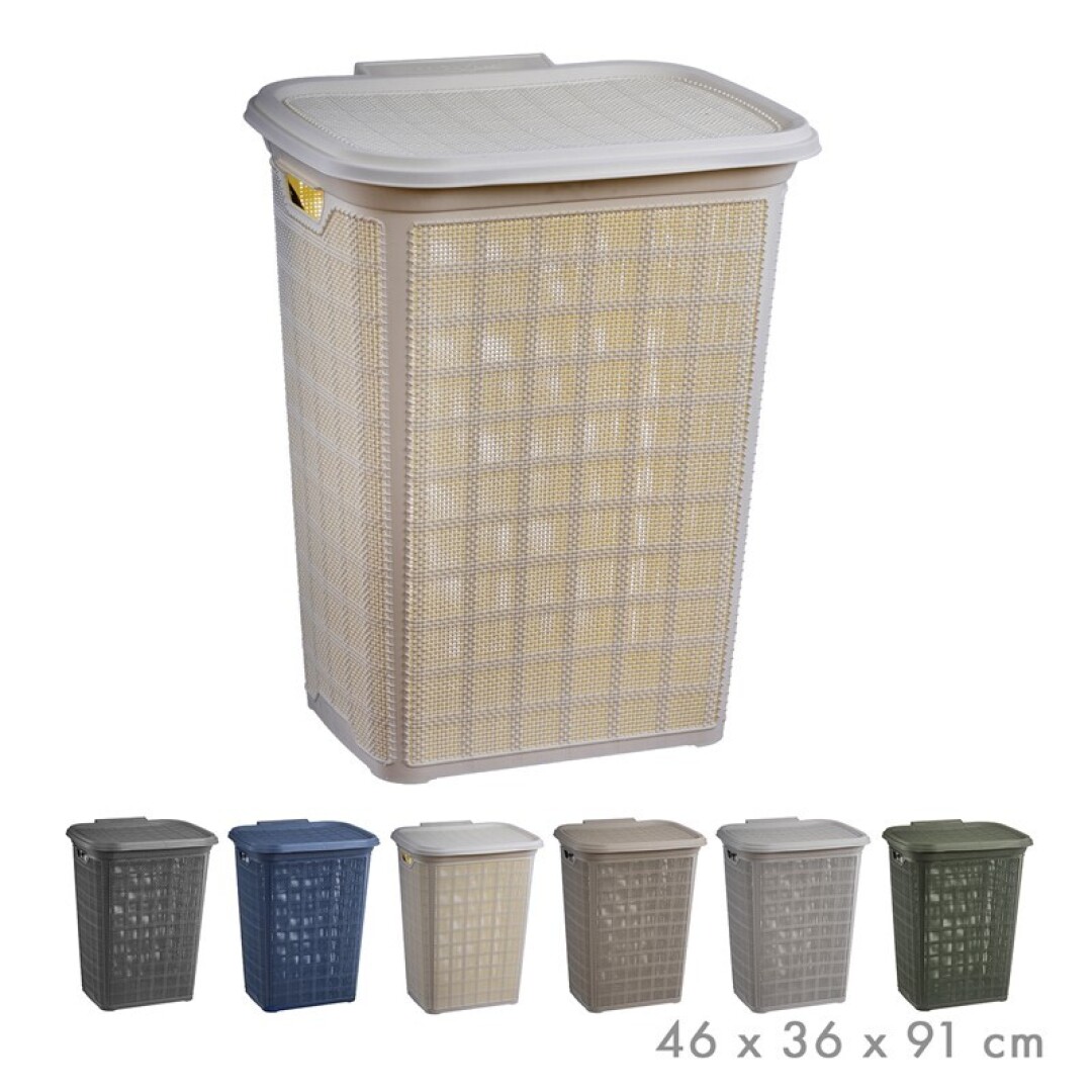 CESTO LAVANDERIA 60L 46X36X91 912100