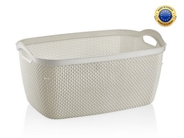 CESTO PLAST. CREMA 35X54X26 9029000